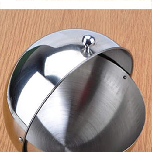 Miniatura 4 de DOITOOL Dispensador de azúcar, azucarero de acero inoxidable, recipiente esférico para azúcar, contenedor de sal, condimentos de dulces, organizador