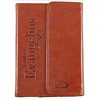 Santos Evangelios. Piel Marron: Modelo bolsillo edición piel (Nuevo Testamento)