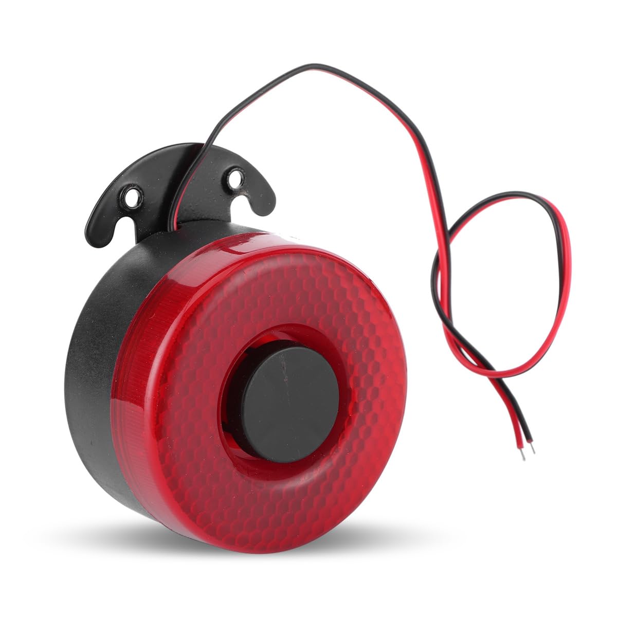 WOOXGEHM Car Back Up Alarm, 100Db 12/24V Car Backup Alarm with Wire/Light, Reverse Beeper Backup, Back Up Horn, Reverse Beeper Backup Alarm Buzzer Siren for Different Cars