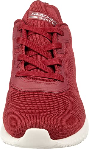 Image of Skechers Women's Bobs Squad - Tough Talk Sneakers | Slip-ins, Heel Pillow holds your foot secure, Air-Cooled Memory Foam Insole, Machine washable, Flexible traction outsole