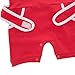 stylesilove Baby Boy Car Racer Romper - Cotton Short Sleeve Outfit for Birthday, Halloween, Toddler Clothes (Red, 12-18 Months)