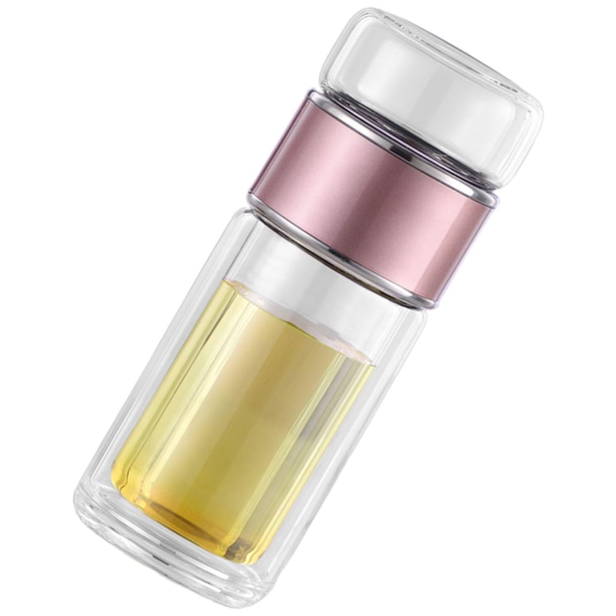 Bouteille à infusion thé verre au bureau et en voyage