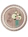 Rustic Wedding 7 inch Cake/Dessert Plates (8 ct)