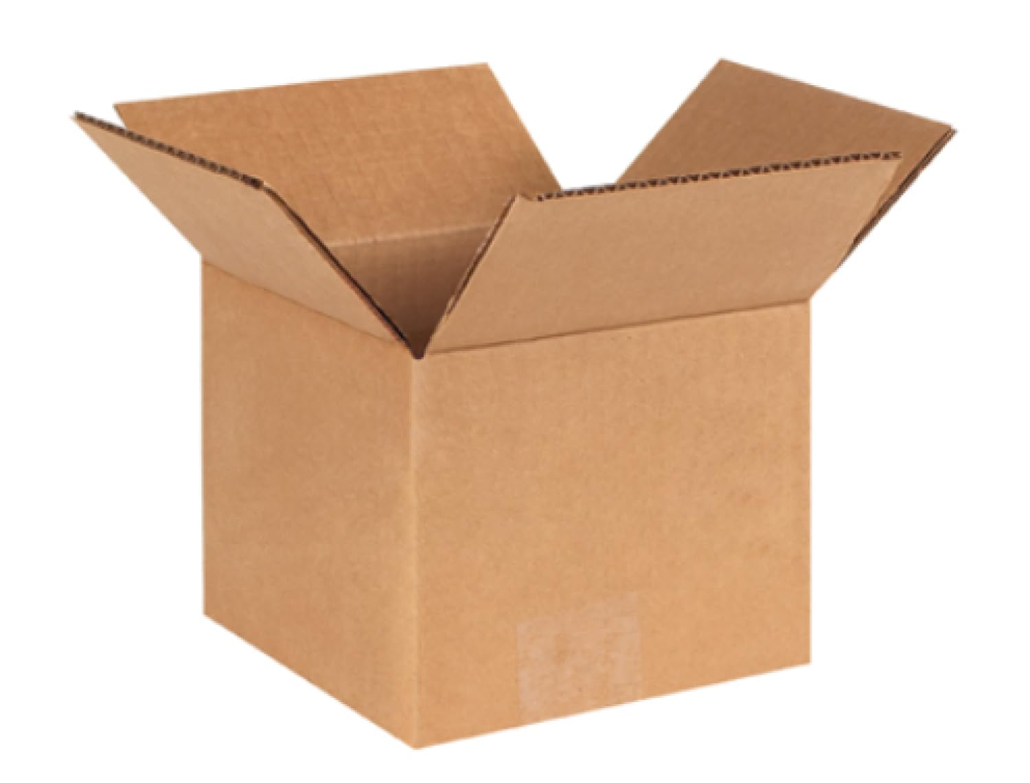 Secure Seal - 8x7x7 Pack of 50 Corrugated Cardboard Packing Shipping Mailing Moving Carton Boxes