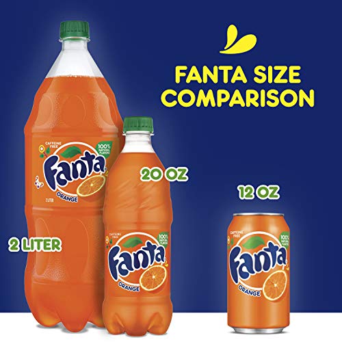 Fanta Soda Soft Drink Variety Pack Bundle, 12 Fl Oz, 36 Pack Bundle, 12 Fl Oz (Pack of 1)