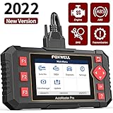 2022 Newest FOXWELL NT604 Elite OBD2 Scanner ABS SRS,Check Engine Code Reader with Airbag Scanner,...