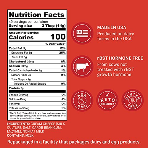 Judee’s Cream Cheese Powder 1.5 Lb (24 Oz) - 100% Non-Gmo, Keto-Friendly - Rbst Hormone-Free, Gluten-Free And Nut-Free - Made From Real Cream Cheese - Made In Usa - Use In Spreads, Dips, And Baking #TOP3