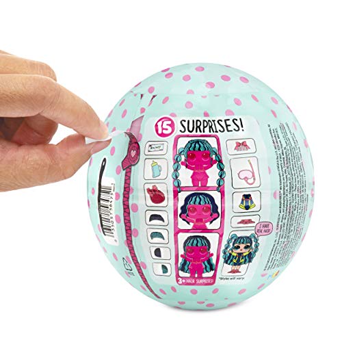 L.O.L. Surprise Hairvibes muñeca con 15 sorpresas miniatura 2
