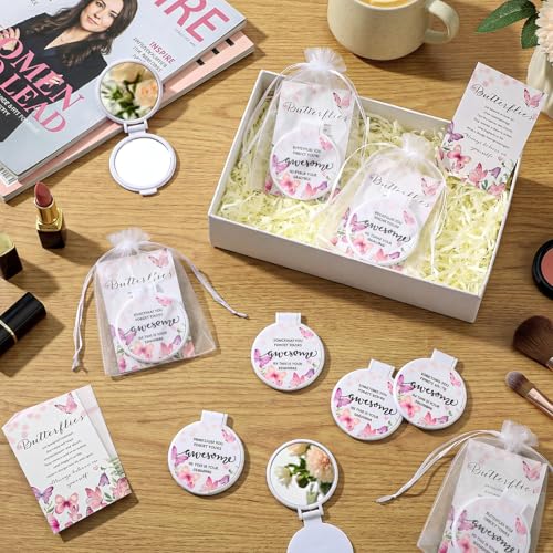 Set de 25 espejos compactos inspiradores para mujer miniatura 4