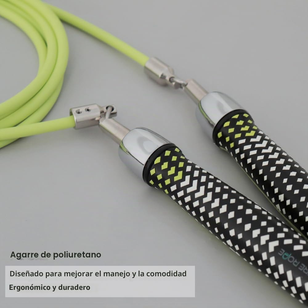 Hererope - Cuerda de saltar con peso de 1/4 libras para fitness