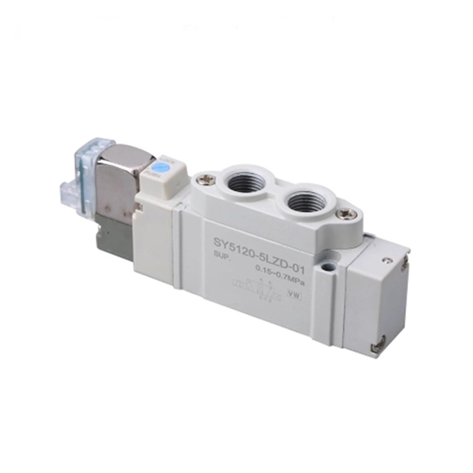 Électrovanne pneumatique SY3120-4LZD-M5 de type vanne SMC 5 voies