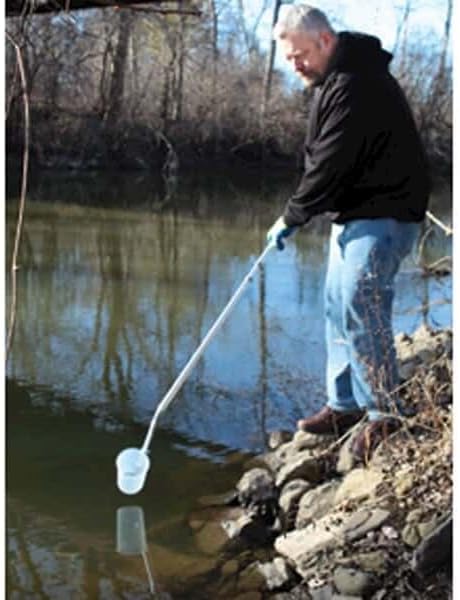 F37807-0000 1000 mL Dipper with Extendable Handle up to 9 ft