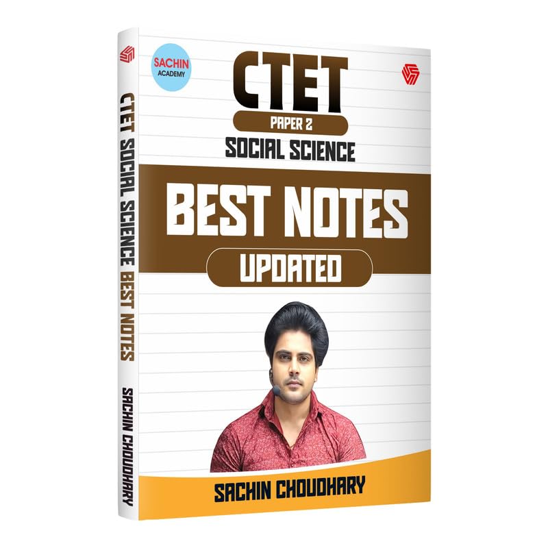 CTET Paper 2 | Social Science | Best Notes | Sachin Academy | Inv...