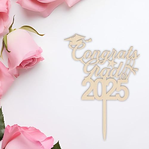 Miniatura 8 de Decoración para pastel de graduación 2025, decoración de fiesta de graduación 2025, escuela secundaria, decoración de pastel de graduado