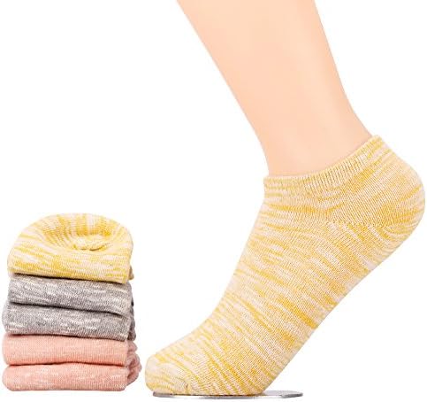 Womens socks,Hiluck 6- Pairs women's bamboo cotton Ankle socks(Shoes Size:5~7.5)