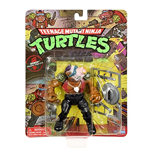 Teenage Mutant Ninja Turtles: 4” Original Classic Bebop Basic Figure By Playmates Toys #TOP3