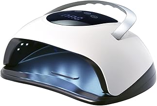 Faerie ジェルネイル ライト ネイルライト UV＋LED 220w 57個led LEDライト 低ヒート機能 全ジェル対応 人感センサー付 ネイルドライヤー レジンライト 硬化用ライト 【UV+LED二重光源】 UV/LED兼用ライト 日本語説明書 & 12ヶ月保証付