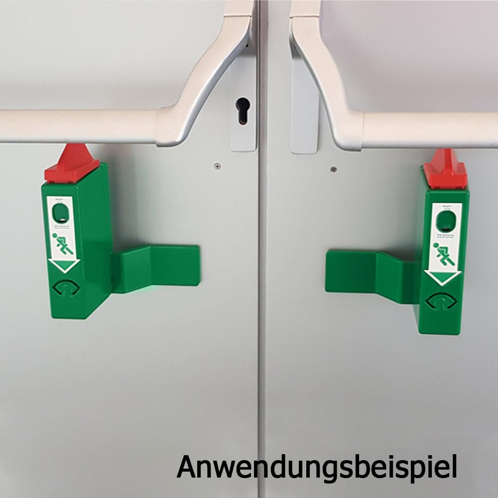 GFS EH Türwächter ohne Voralarm, gemäß DIN EN 1125, für Panikstangen, GfS Markenware, Art.-Nr. 994000 | Türwächter Notausgang | Fluchttürwächter | Türwächter Alarm