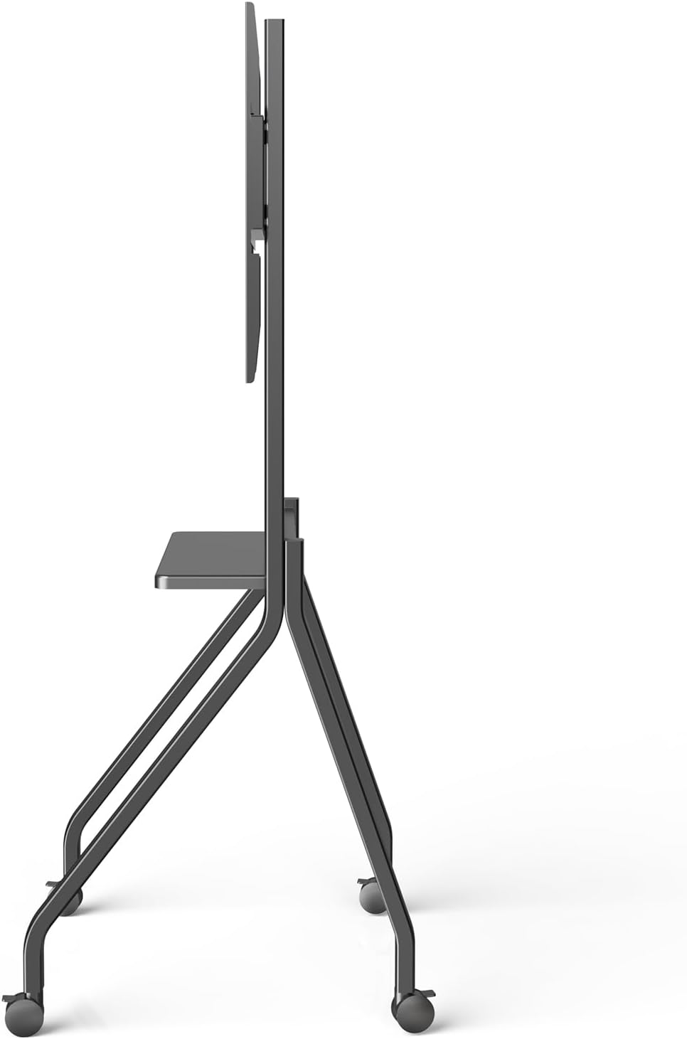 Smart Board Portable Stand with Four Lockable Wheels for Interactive Whiteboard 75-85 Inch, Home School Office