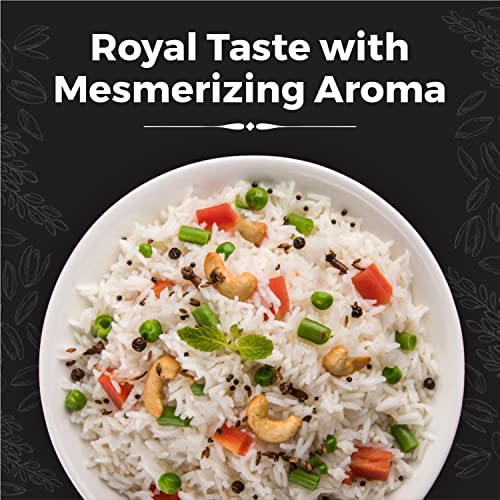 Image of Pansari Signature Basmati Rice with Great Taste and Pure Aroma | Long Grain, Naturally Aged(2-Years) with Fortified | Basmati Rice /Biryani Rice /Pulao Rice - (Pack of 4 x 5kg)