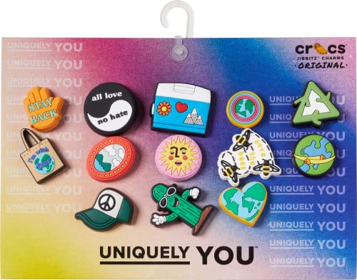Image of Crocs Jibbitz 13-Pack Shoe Charms | Jibbitz, Eco Warrior, One Size