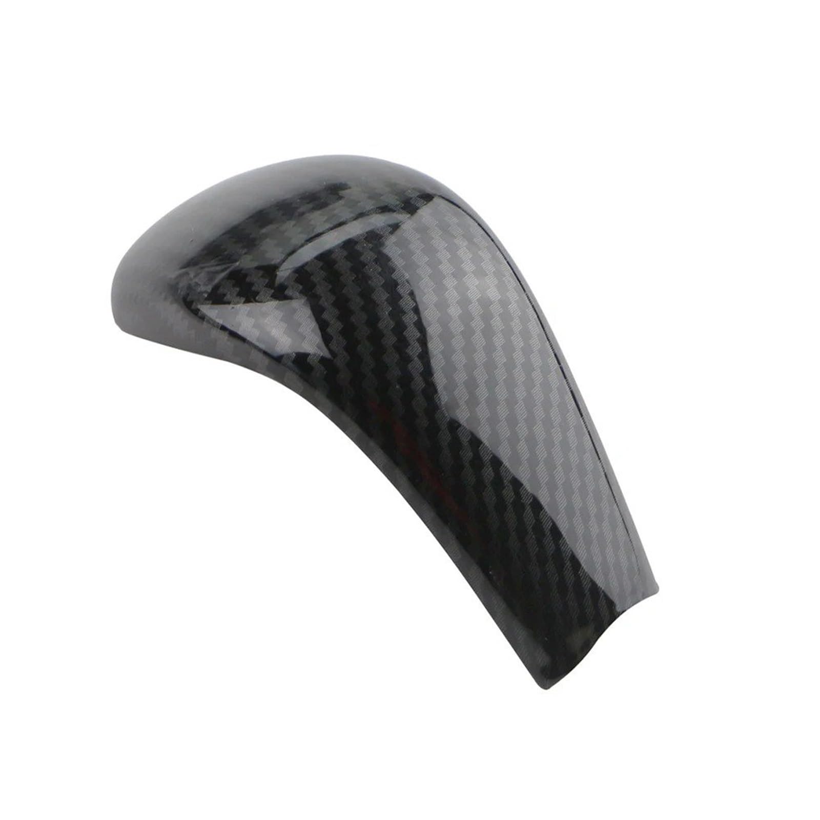 Xexjhqq Carbon Fiber Gear Stick Knob For Nissan For Xtrail T32 For Rogue 2014-2020 Gear Head Trim Car Shift Knob Cover Handle Ball Collars(Carbon Fiber)