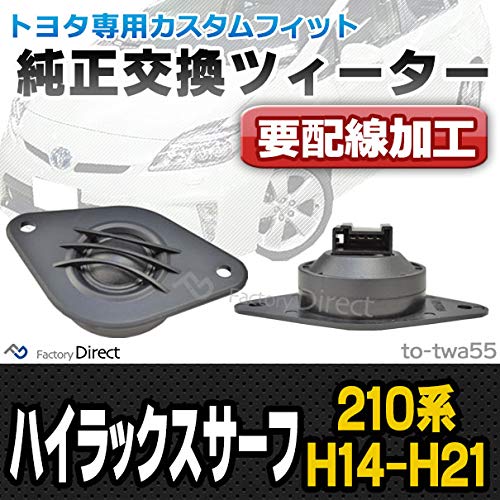 ハイラックス　カーボン　ツィーターカバー　純正交換 Amazon.co.jp: ファクトリーダイレクト 車種別ツィーター fd-to