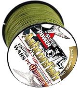 Ashconfish Braided Fishing Line- 9 Strands Super Strong PE Fishing Wire-Abrasion Resistant - Zero...
