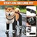 Dog Suspender Booties, Paw Boot Leggings Anti-Slip, Waterproof Dog Rain Boots, Anti-Slip Dog Boots Paw Protectors for Outdoor Walking Small Medium Large Dogs (XL)