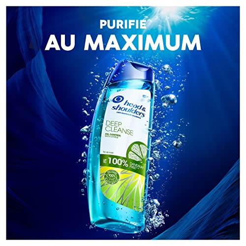 Shampooing antipelliculaire Head & Shoulders Pure Intense soin purifiant d'exception au citron