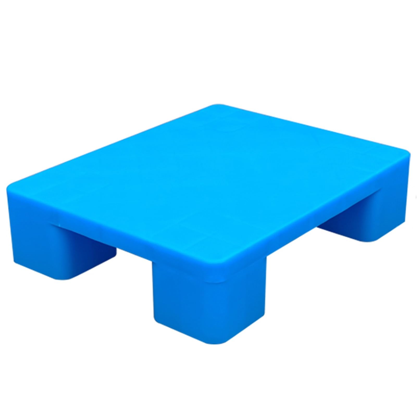 Pallet in plastica resistente, impermeabile, per uso esterno e interno, antiscivolo e resistente all'usura, per deposito Dunnage rack modulare per magazzini (blu, 50 cm x)