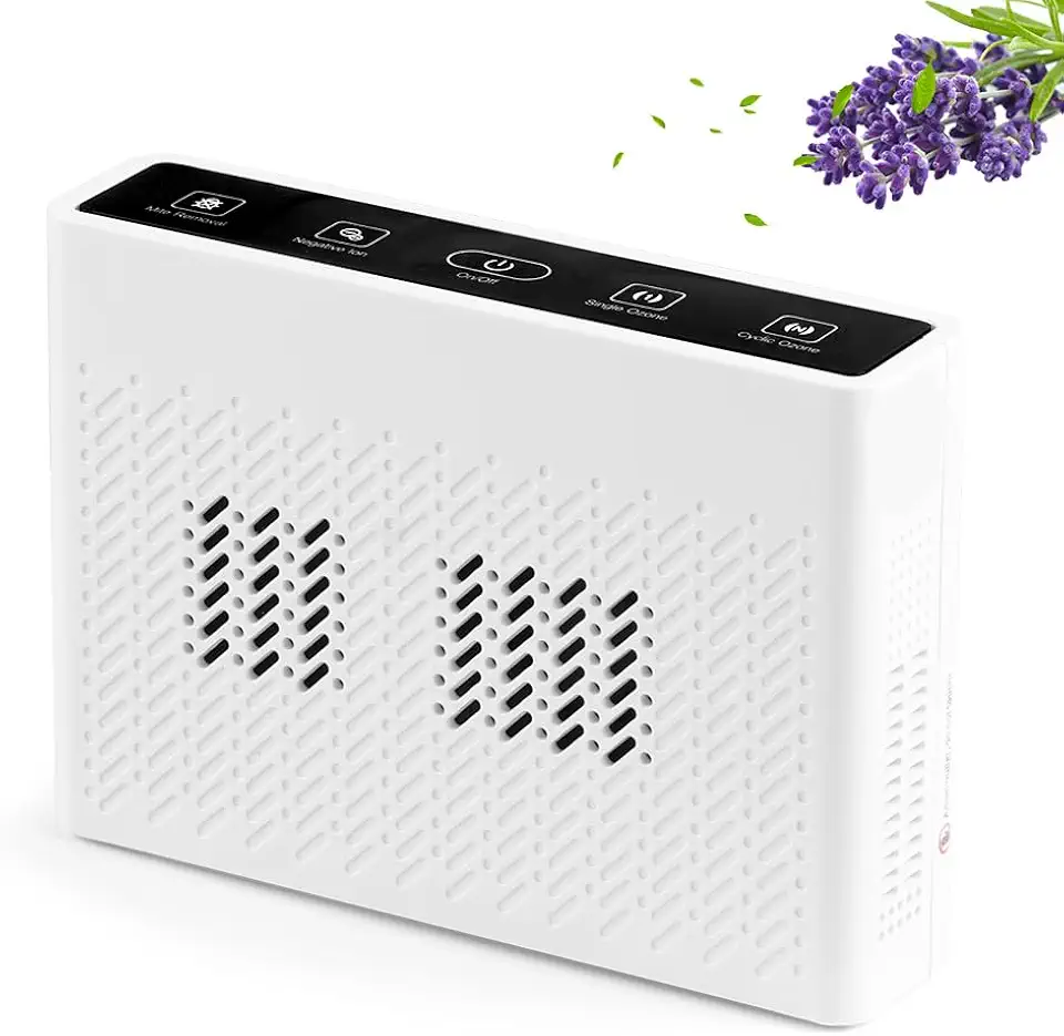 Purificador de Ar, Purificador de Ar de Ozônio,Pequeno para Casa, Purificador de 3 Em 1 de Íons Negativos