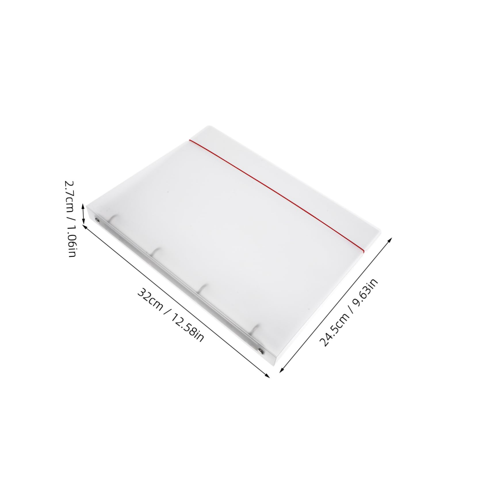 DOITOOL Document Organizer Binder Folder A4 Music Sheet Holder Ring Binder A4 Plastic Folder