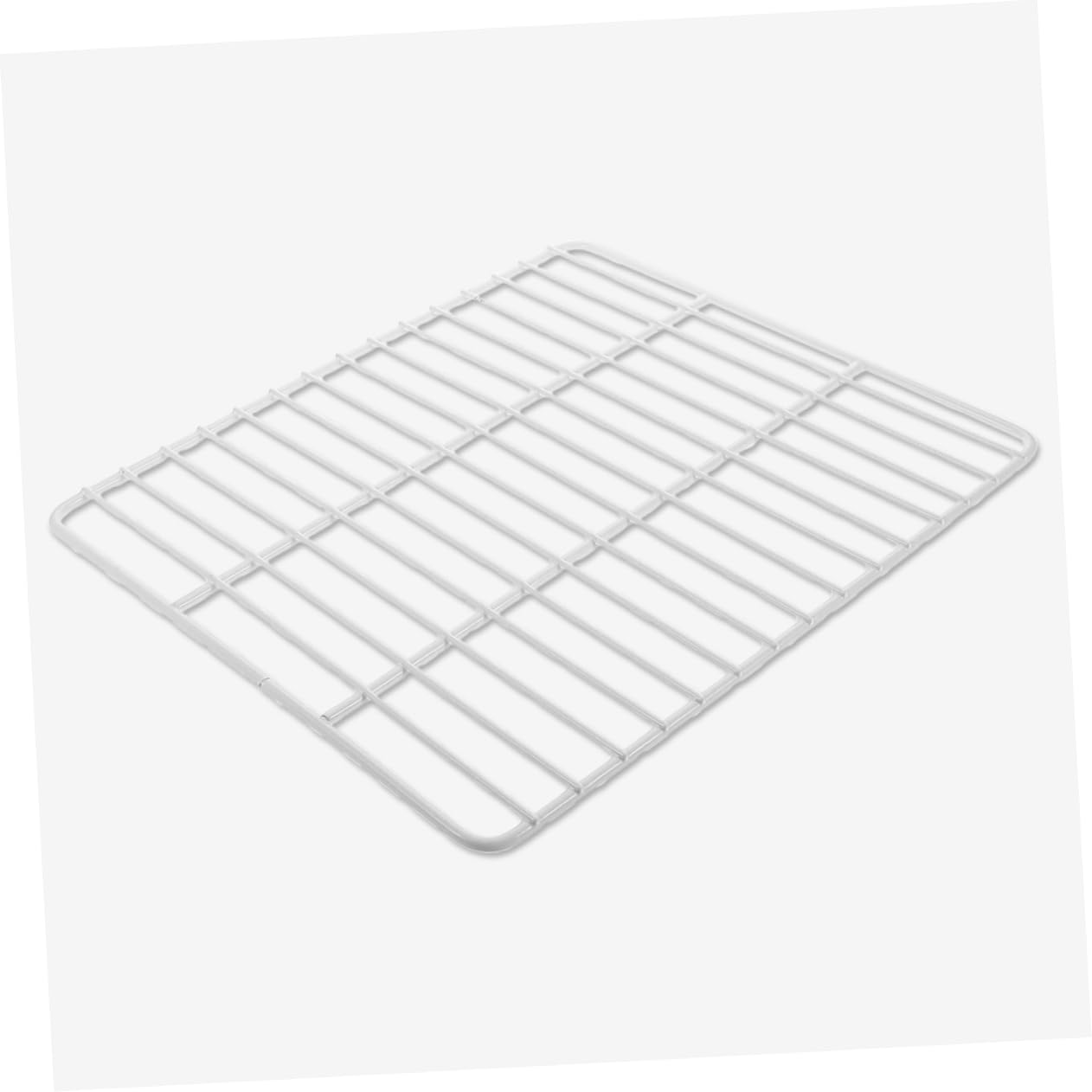 Mikinona Freezer Organizer aus Eisen mit Belüftetem Gitternetz Design Trennwand für Kühlschrankaufbewahrung zur Verlängerung der Frische in Gefrierschränken und Kühlvitrinen