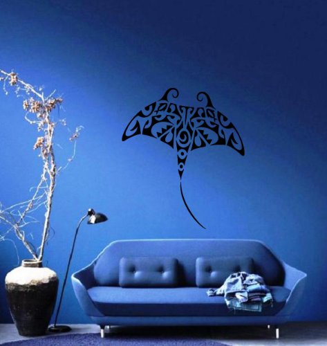 DesignToRefine Manta Ray Sea Ocean Marine Animal Art Decor Wall Mural Vinyl Decal Sticker M426
