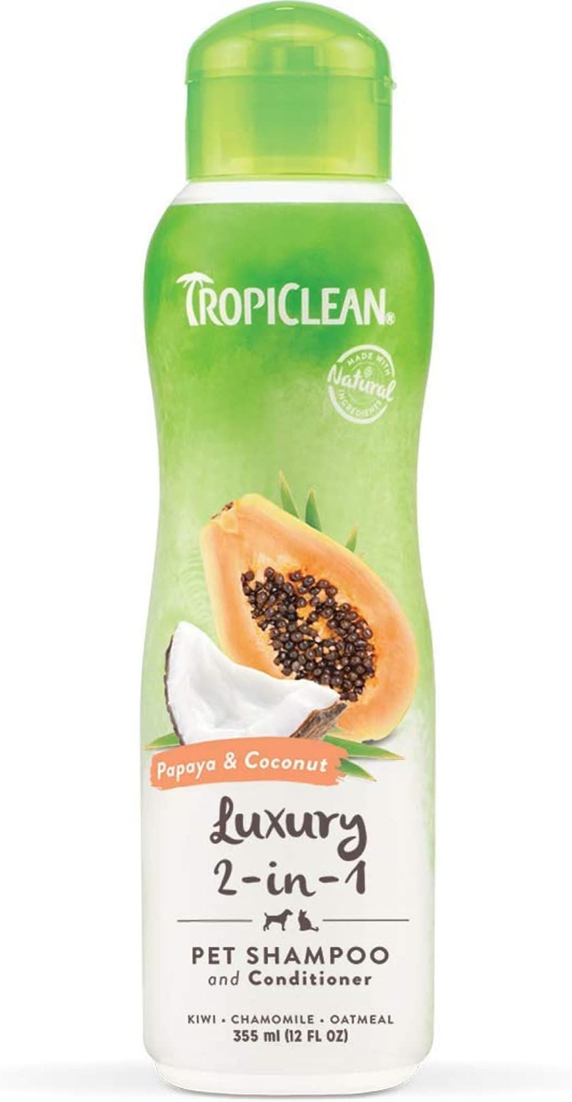 Papaya & Coconut Luxury 2-in-1 Pet Shampoo & Conditioner
