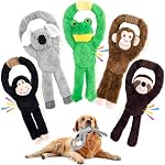 Pas de farce 5-Pack Jouets pour chiens, Jouet pour chiens pour grands chiens, jouet pour animaux de compagnie pour petits à grands races, idéal pour les cadeaux pour chiots & Tug de jouets de guerre