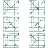 WHYHKJ 6PCS Artificial Flower Grid Panels (25cmx25cm) Plant Wall Base Plastic Flower Insert Grid Arch Simulation Background Wall Lawn Fence Grid for DIY Arch Decoration Wedding Birthday Party