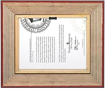 Thomas Kinkade A Peaceful Retreat Brushwork (Burl Frame)