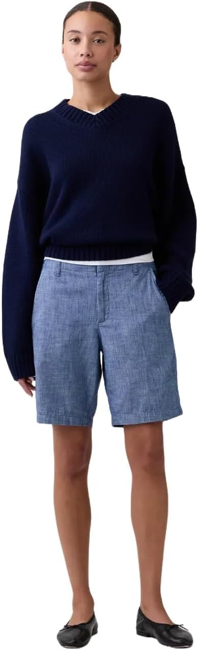 GAP Women's Downtown Khaki Bermuda Short