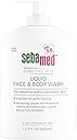 SEBAMED Paraben-Free Liquid Face and Body Wash with Pump pH 5.5 Dermatologist Recommended Mild Hydrating Cleanser for Sensitive Skin 13.5 Fluid Ounces (400 Milliliters)