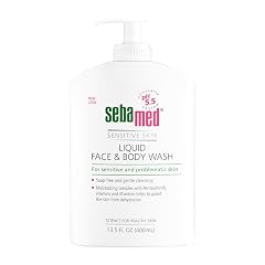 SEBAMED Paraben-Free Liquid Face and Body Wash with Pump pH 5 5 Dermatologist Recommended Mild Hydrating Cleanser for