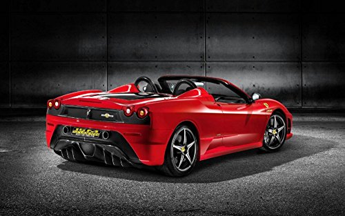 �G�敗 �ǎ��|�X�^�[ �i�͂�����V�[�����j �t�F���[�� �X�N�[�f���A�E�X�p�C�_�[16M 2008�N F430�x�[�X �L�����N�� F430-011W2 �i���C�h�� 603mm×376mm�j ���z�p�ǎ��{�ό󐫓h�� �����{���� �E�H�[���X�e�b�J�[ �����C�|�X�^