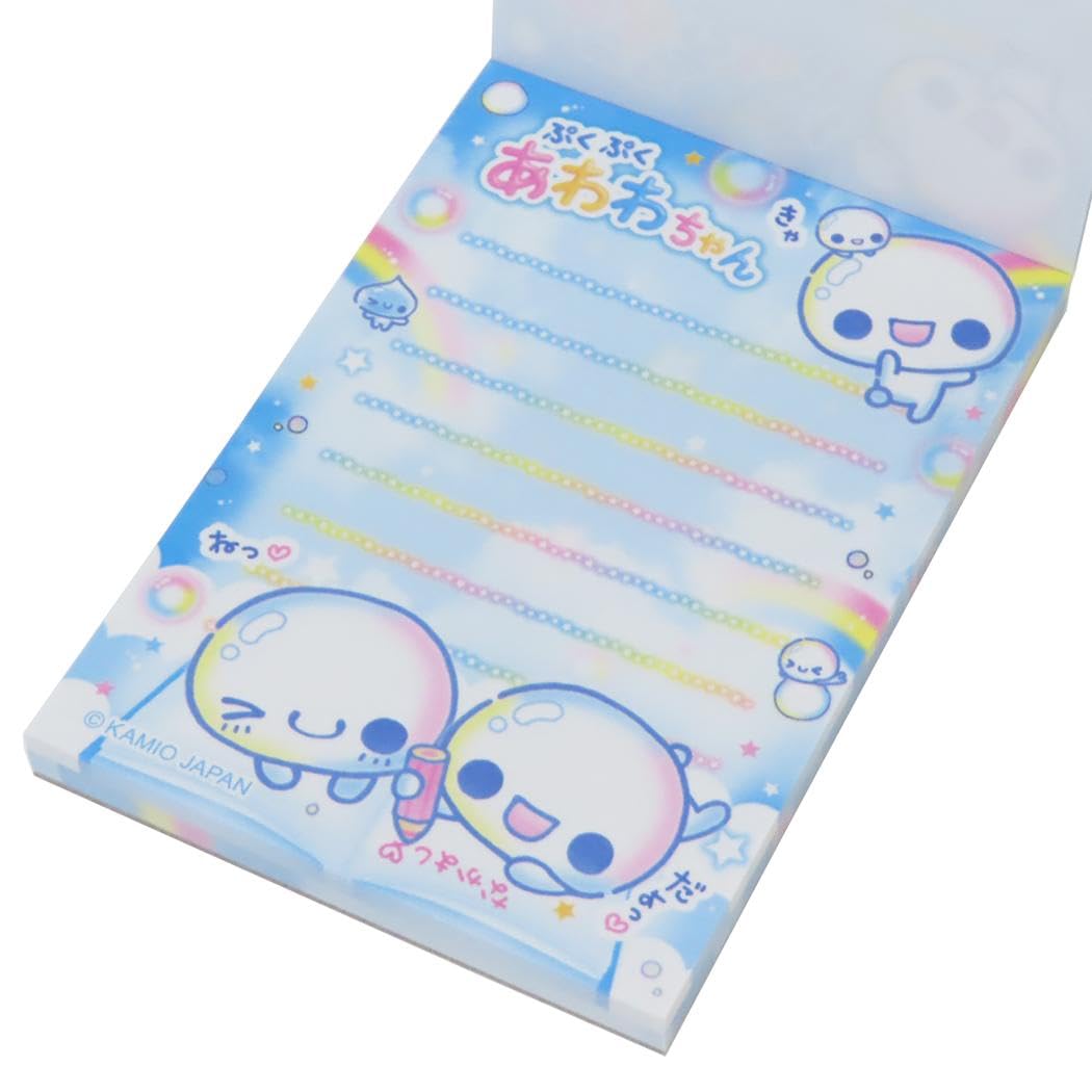 Amazon.co.jp: ぷくぷくあわわちゃん[メモ帳]ミニミニメモ/ずっと