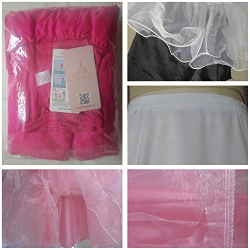 Image of Women's 50s Vintage Petticoat 26 inch Crinoline Rockabilly Tutu Skirt Slip S-3XL
