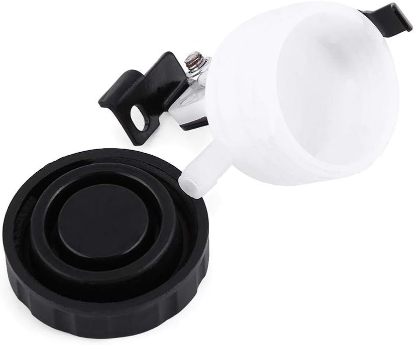 Tbest Universal Motorcycle Brake Fluid Reservoir with cap removed