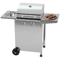 ProfiCook® Barbecue a gas per temperature fino a 350 °C, griglia in vera ghisa