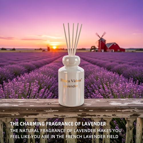 Set Difusores de Vela Lavanda y Té Blanco 3.38oz x 2 miniatura 2