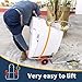 Toilets Installation Carts,Toilets Dolly Lifting for Plumbers Portable,Portable Foldables Supports Tool for Plumbers,Liftings Tool with Wheelses