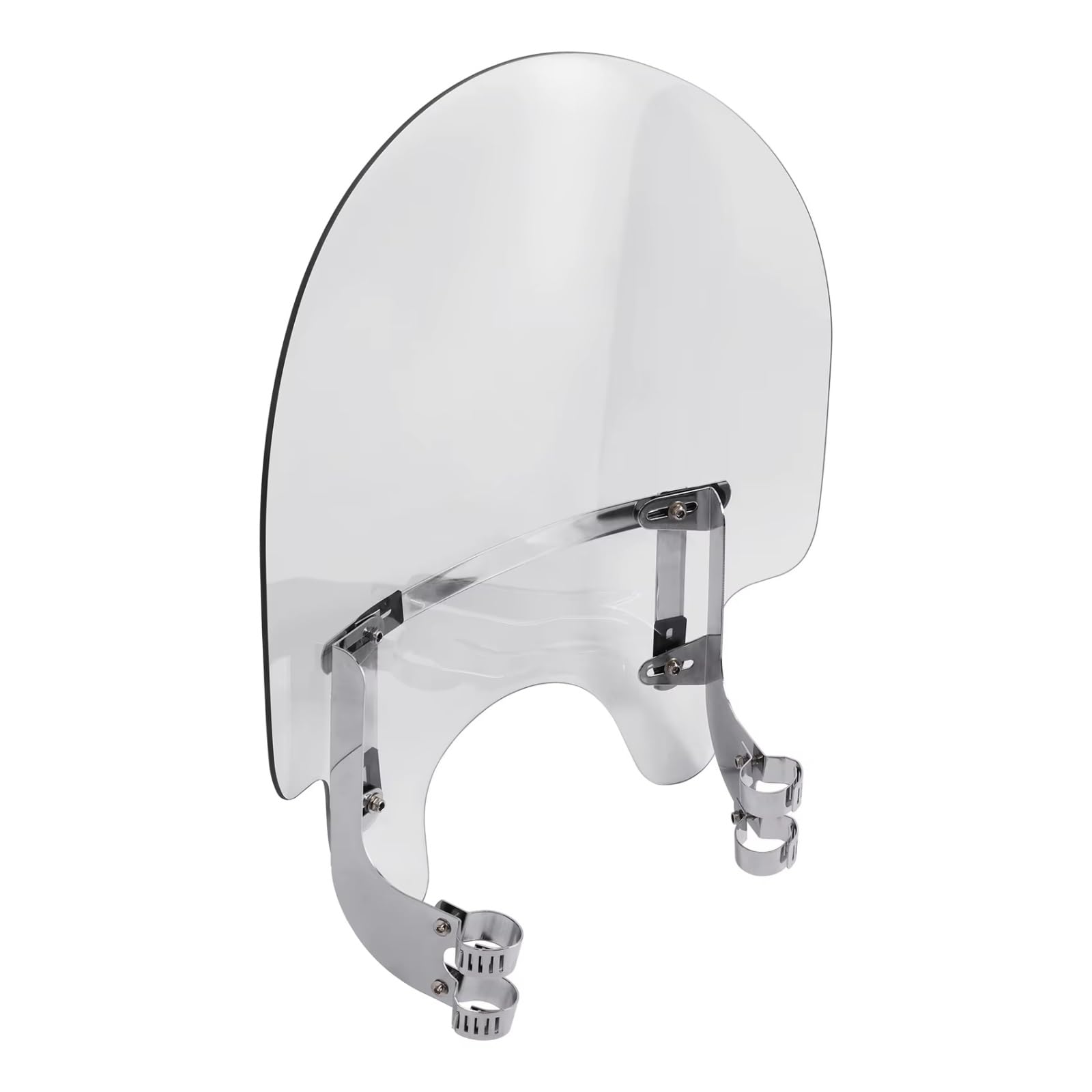 Deflector Moto Compatible Con Sportster XL883 1200 Para Dyna Para Super Para Street 1 Uds Parabrisas Transparente Para Motocicleta Abrazaderas De 39mm